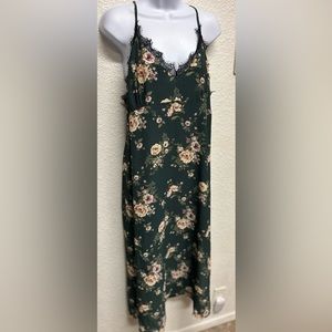Sadie+sage flower print Spagetti strap dress